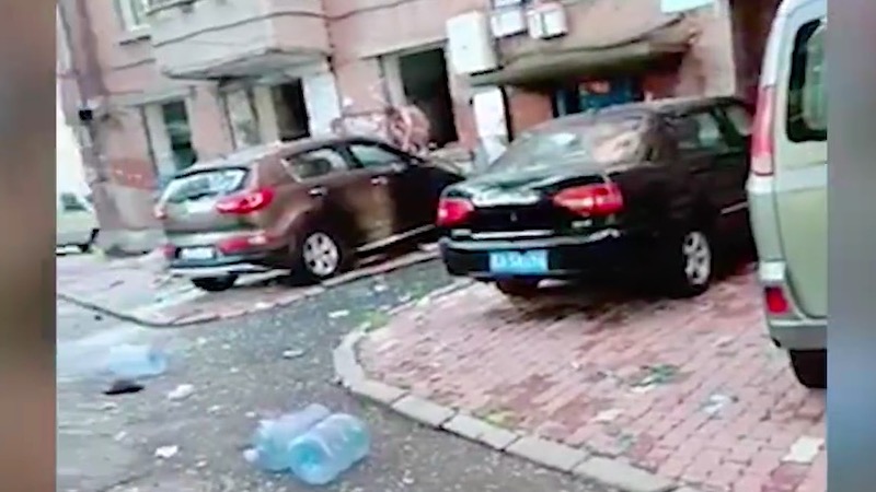 哈尔滨市一小区楼房发生爆炸 伤亡不明（视频）
