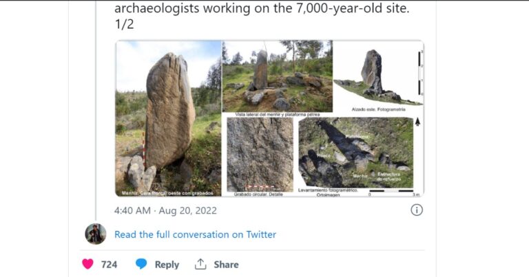 立石數量超過500個 西班牙發現新巨石陣遺址