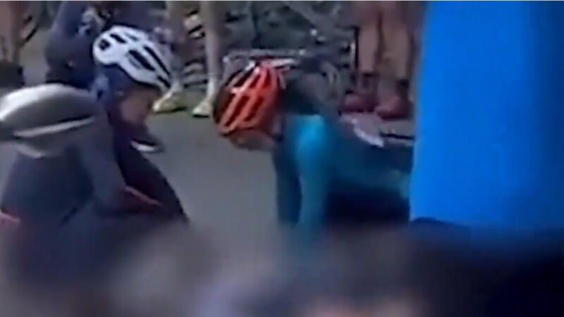 湖南一自行車參賽女選手摔下懸崖身亡
