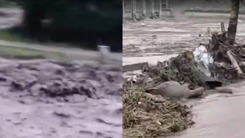 青海山洪23死8失蹤 有一家六口僅存兩人（視頻）
