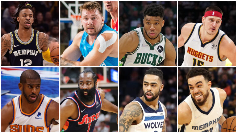 2022 NBA季後賽助攻率排前八球員(組圖)