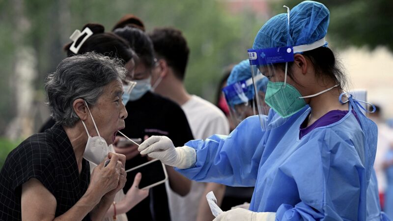 佩洛西訪台 北京核酸檢測 民諷：還是捅嗓子擅長
