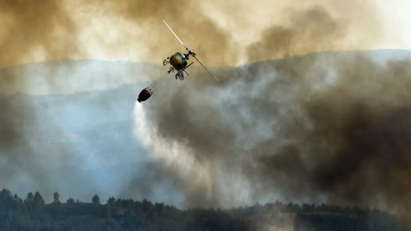 西班牙逾七千起野火 逾28萬公頃土地燒成焦土