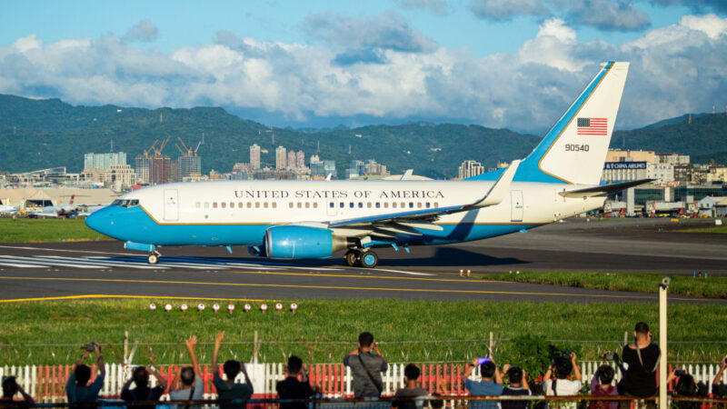 美政要再訪台 美國會代表團將乘軍機抵達台北