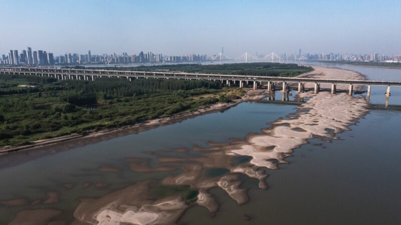 中国遇60年来最严峻高温 多地限电 庄稼枯萎