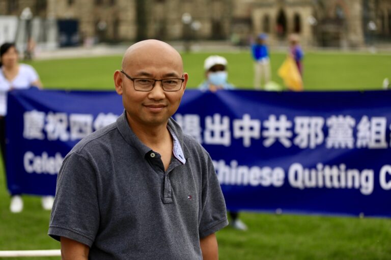 加國首都民眾集會 慶祝4億人三退