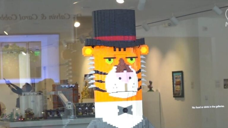 樂高積木作品展 呈現德州特色文化