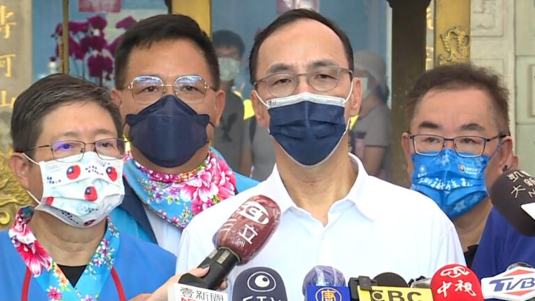 蘇揆質問夏立言訪中 朱立倫隱身4天首回應