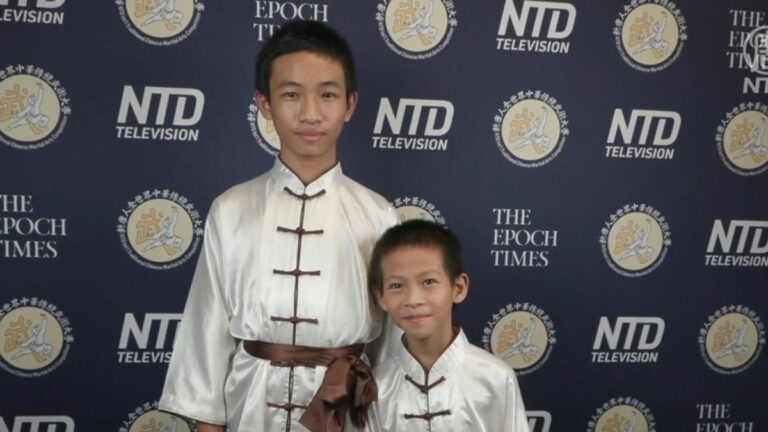 對武術的熱情自幼而生 年輕參賽選手快樂習武