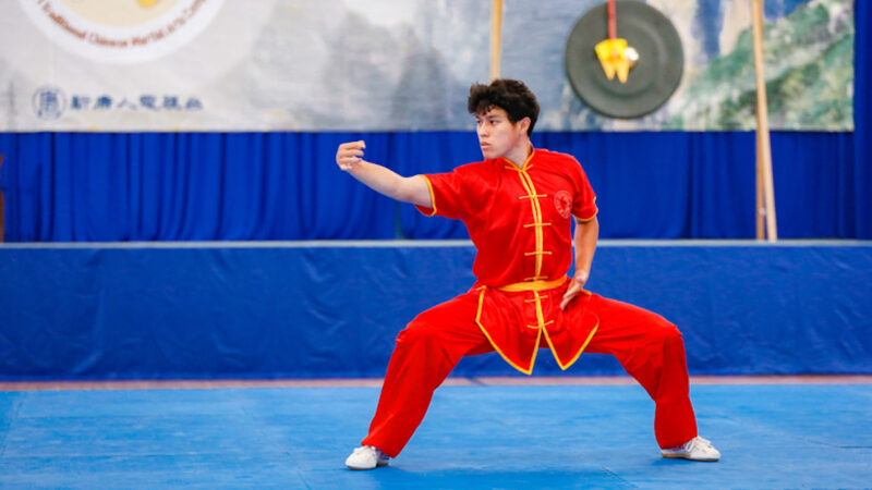 组图4：新唐人武术大赛南方拳术组初赛风采