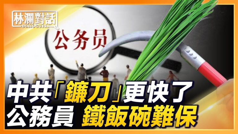 【林瀾對話】公務員鐵飯碗難保 比1990年代更難辦