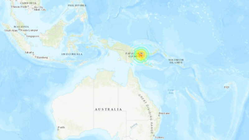 巴布亞紐幾內亞外海7.6地震 大學建物牆壁被震裂