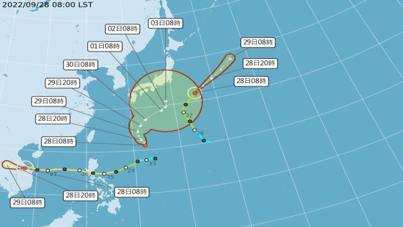 9月第7颱！日本氣象廳預測第18號颱風將生成