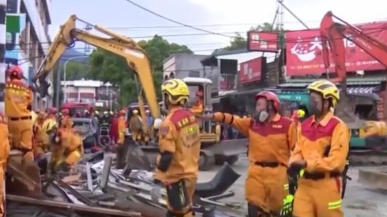 台灣週日近百次地震 最大6.8級 有人員傷亡