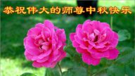 长春法轮功学员恭祝李洪志大师中秋好(20条)