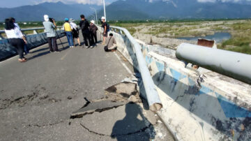 台灣6.4地震後餘震不斷 零星災情傳出(組圖)