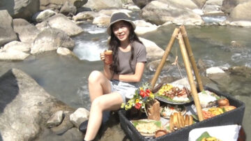 阿里山达娜伊谷 “水上餐厅”体验原民美食