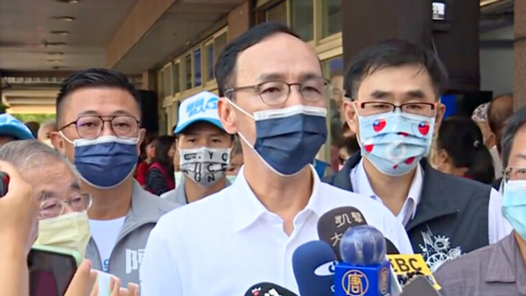 拜登協防台 朱立倫：堅持三重點全力避戰