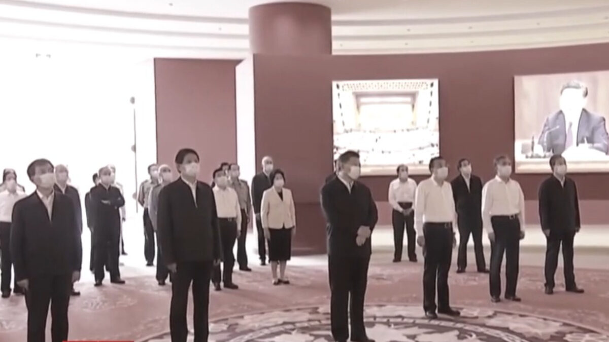【禁闻】习近平率众高官亮相 独缺王岐山