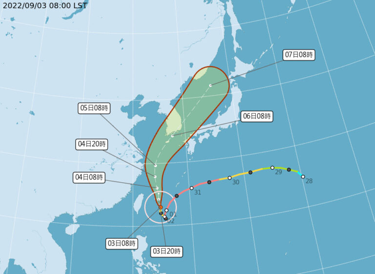 日列「非常強颱」 軒嵐諾侵沖繩 有房屋倒塌風險
