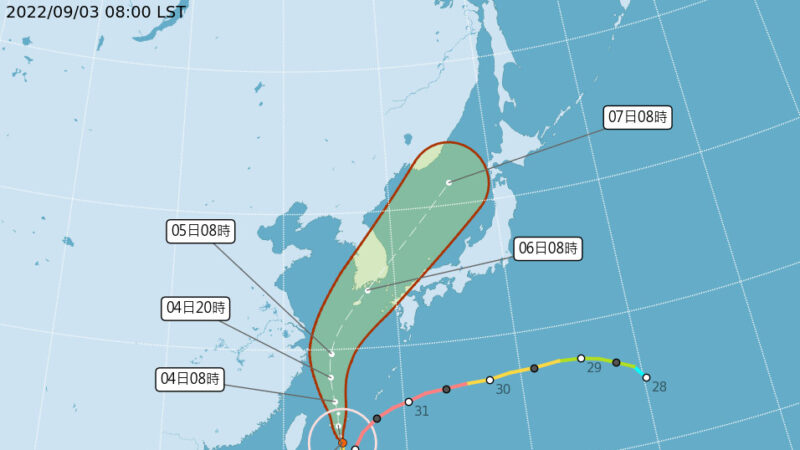 日列「非常強颱」 軒嵐諾侵沖繩 有房屋倒塌風險
