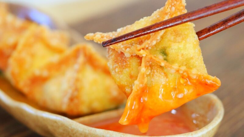 【美食天堂】美式中餐炸蟹角做法～超級酥脆