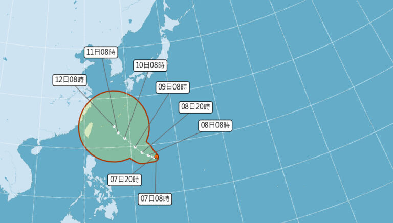 颱風攪中秋？ 鄭明典：關心一下這團「旋轉的雲系」(視頻)