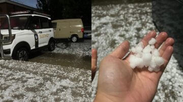 中国新闻快报：北京遇狂风骤雨和冰雹  浙江超强台风来袭