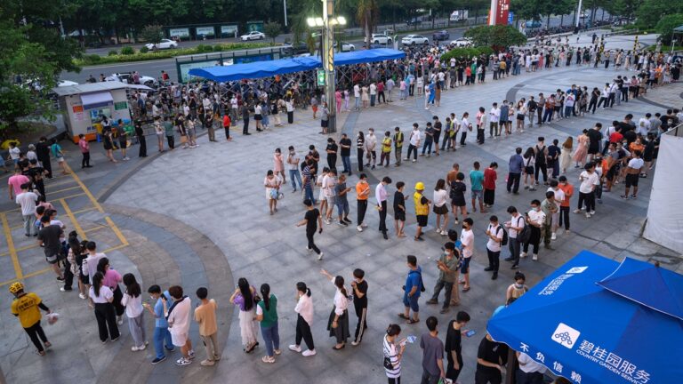 中共全國封控 GDP大戶深圳和廣州受創