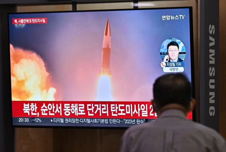 賀錦麗訪韓前夕 朝鮮發射2枚短程彈道導彈