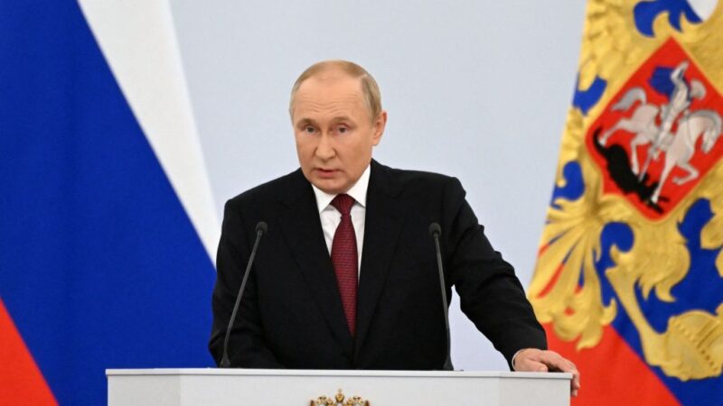 普京正式宣布吞併烏克蘭四區 西方拒承認