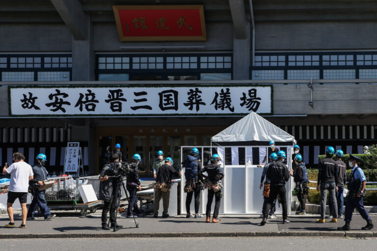 安倍國葬護民主 將唱名台灣 中共被指羞辱日本