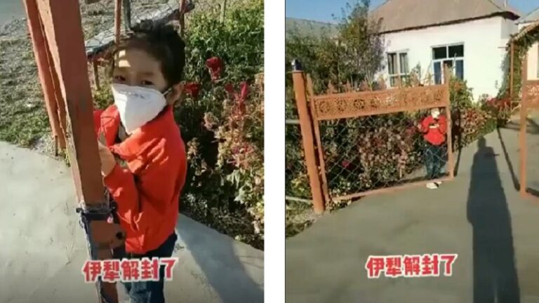伊犁陸續解封 小女孩「恐懼自由」不敢出門（視頻）