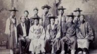戴着笠帽赴美 首任朝鲜公使故事展