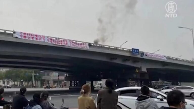 【中國一分鐘】二十大前 北京現抗議橫幅 胡錫進英文發推遭打臉