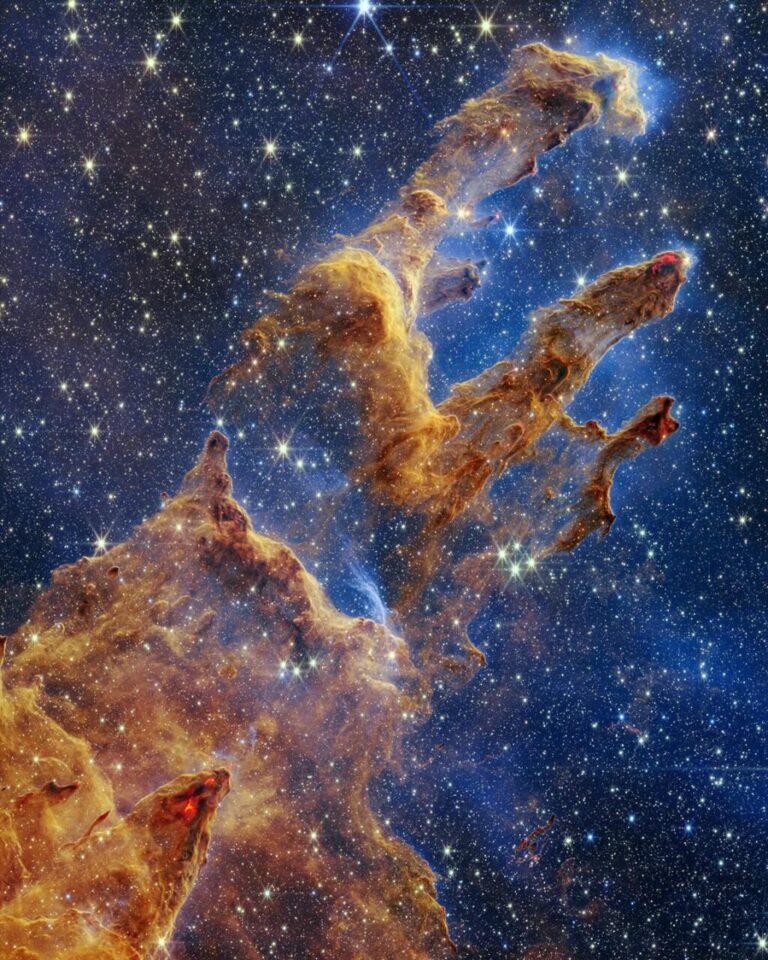 宇宙壯麗奇觀 NASA再釋「創生之柱」 清晰照