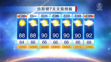 休斯顿一周天气预报