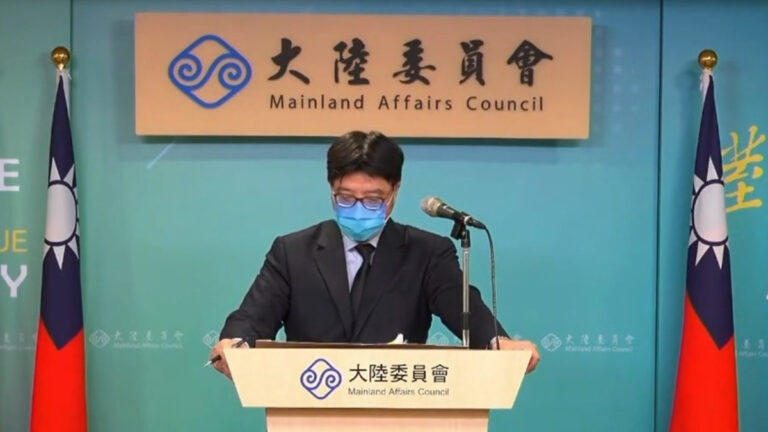 【短訊】陸委會： 九成台灣民眾反對中共武力威脅