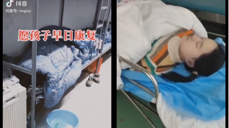 河南汝州女中学生隔离高烧抽搐无人问 深夜离世(视频)