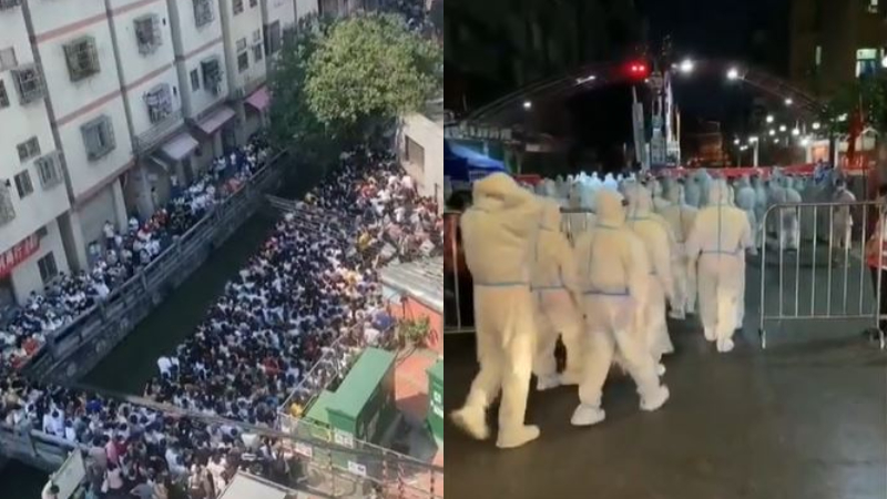 廣州一天取消888航班 武警醫院停診（視頻）
