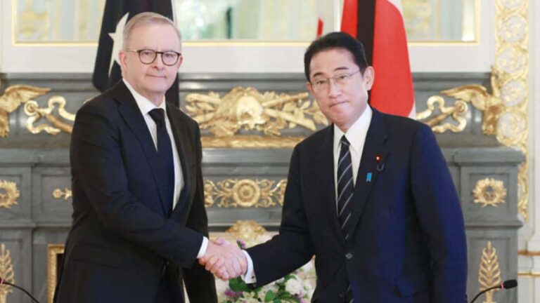 日澳有望簽署新安全聲明 應對中共軍事挑釁