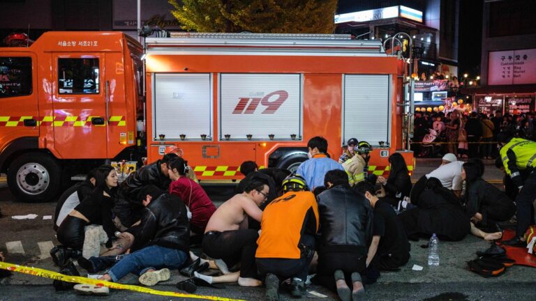 韓國首爾踩踏事故153人死 其中有中國人