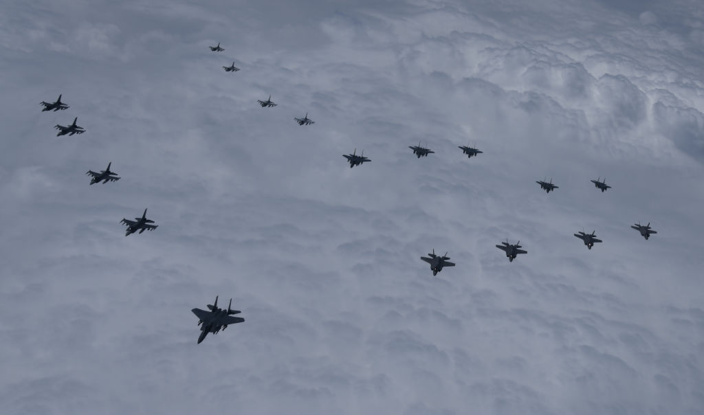 [新聞] 朝鮮8日150架戰機同時出動 韓國F-35A戰機