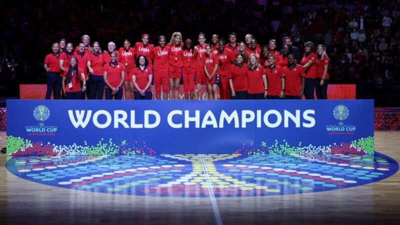 女篮世界杯 美国队胜中国队 实现四连冠