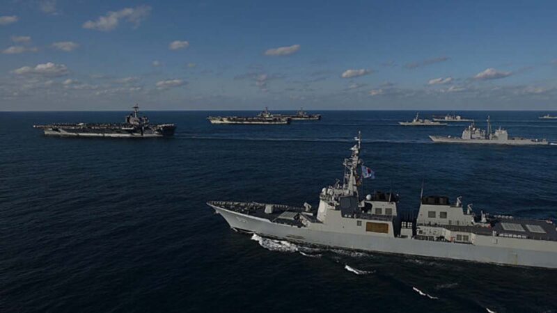 美國重新部署航母 制裁協助朝鮮核計劃的實體