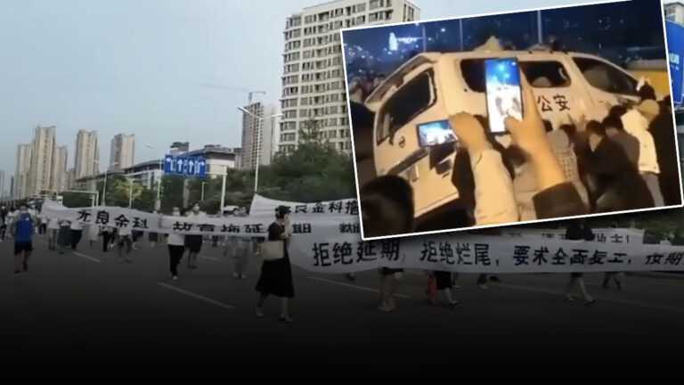 【禁聞】報告：中國每天都發生抗議事件