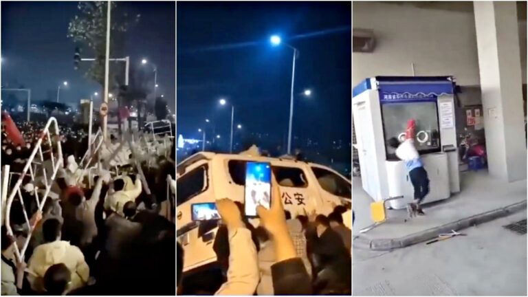 中國新聞快報：鄭州富士康爆大規模工人抗議 遭武警鎮壓