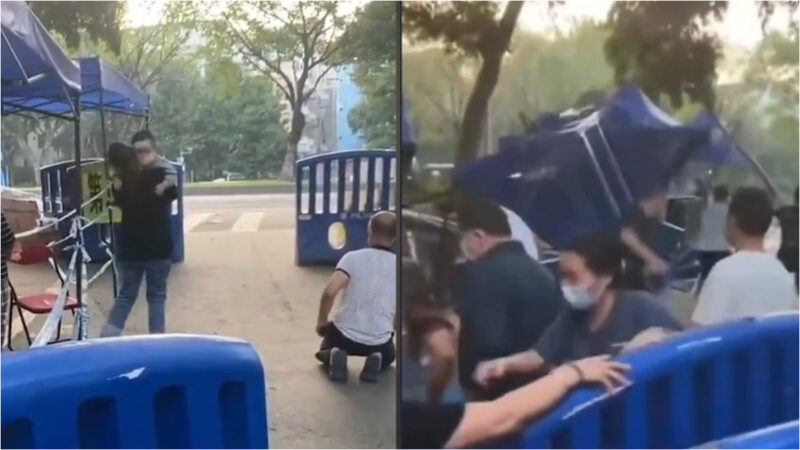 【一线采访】广州封控不让出 幼儿高烧 父母心急如焚