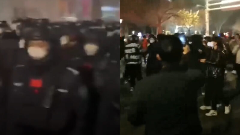 乌鲁木齐民众冲向市政府抗议 更多视频曝光