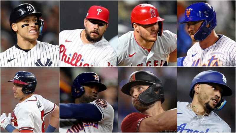 美国职棒大联盟本赛季本垒打前十位球员(组图)